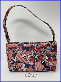Harveys Disney Couture Mickey Americano Baguette Purse Bag Mouse Seatbelt Small