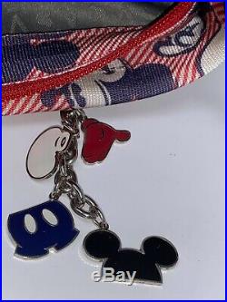Harveys Disney Couture Mickey Americano Baguette Purse Bag Mouse Seatbelt Small