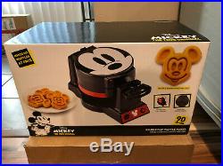 IN HAND Authentic Disney Mickey Mouse Double Flip Waffle Maker 90th Anniversary