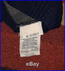 Iceberg History Sweater Mickey Mouse Disney Sz L Italy Navy Blue 1991 Vintage