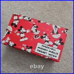 Ingersoll Disney Mickey Mouse Pocket Watch 50mm Mechanical 25834
