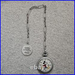 Ingersoll Disney Mickey Mouse Pocket Watch 50mm Mechanical 25834