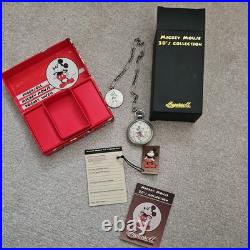 Ingersoll Disney Mickey Mouse Pocket Watch 50mm Mechanical 25834
