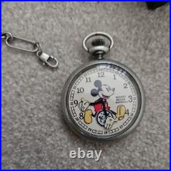 Ingersoll Disney Mickey Mouse Pocket Watch 50mm Mechanical 25834