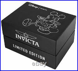 Invicta 40mm Disney LE Automatic Blue Dial Mickey Mouse Stainless Steel Watch