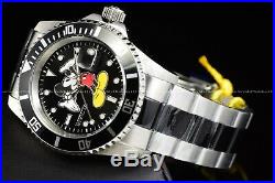 Invicta 42mm Disney Limited Ed. Pro Diver Two Tone Black Mickey Mouse SS Watch