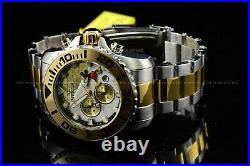Invicta 50mm Disney Limited Ed Micky Mouse 90th Anniversary Chron Two Tone Watch