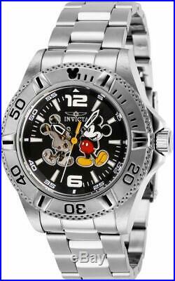 Invicta Disney Limited Edition Automatic Mens Stainless Mickey Mouse Watch 27407