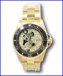 Invicta Disney Limited Edition Men's 43mm Gold Mickey Mouse Dial Watch 32441