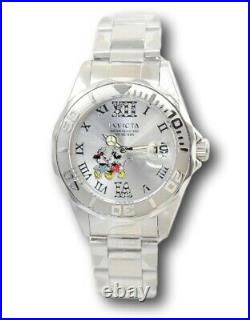 Invicta Disney Limited Edition Women's 38mm Silver Mickey Mouse Watch 22867