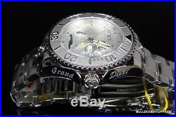 Invicta Disney Mickey Grand Diver Silver Tone 47mm Automatic Watch New