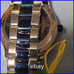 Invicta Disney Mickey Mouse Automatic 300m Blue Skeleton Dial Steel 47mm