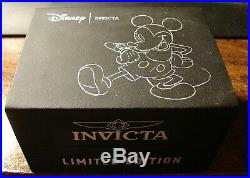 Invicta Disney Watch Limited Edition Mickey Mouse New in box with Tags 47mm