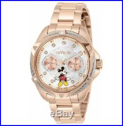 Invicta Disney Women's 38mm Limited Edition Rose Gold Mickey Mouse Watch 32435