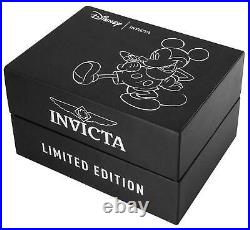 Invicta Men's 43mm Disney Limited Edition Mickey Mouse Dial Black Watch