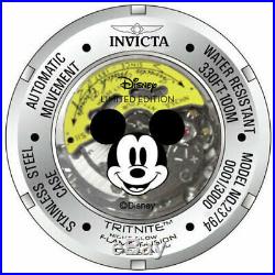 Invicta Men's Watch Disney Automatic Brown Leather Strap 23794