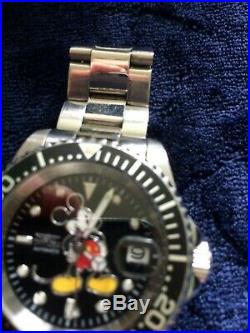 Invicta mens limited edition Disney Mickey Mouse automatic watch Model 24607