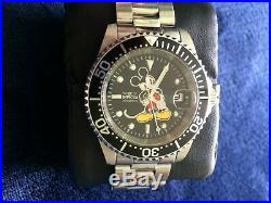 Invicta mens limited edition Disney Mickey Mouse automatic watch Model 24607