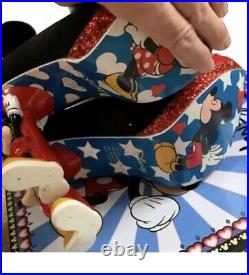 Irregular Choice Rare Disney COLLAB Mickey Mouse Heel UK 6/39 BNIB LTD EDITION
