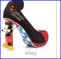 Irregular Choice Rare Disney COLLAB Mickey Mouse Heel UK 6/39 BNIB LTD EDITION