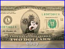 Jeff Gillette Mickey Mouse Virus 2020 Signed X/200 Screenprint Disney Banksy