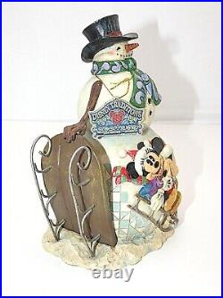 Jim Shore Disney Showcase Mickey & Minnie Mouse A Sporting Good Time Figurine