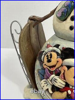 Jim Shore Disney Showcase Mickey & Minnie Mouse A Sporting Good Time Retired D2