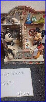 Jim Shore Disney Traditions Mickey and Mini (90th Anniversary)