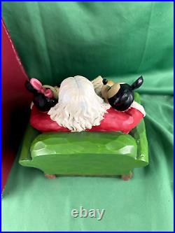 Jim Shore Disney Traditions Santa W Mickey Minnie Mouse Christmas Wishes 4046017