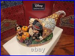 Jim Shore Holiday Harvest 4051981 Thanksgiving Mickey Mouse