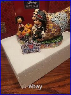 Jim Shore Holiday Harvest 4051981 Thanksgiving Mickey Mouse