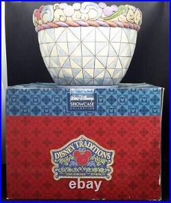 Jim Shore Walt Disney Traditions Mickey Mouse Planter Flower Pot Box