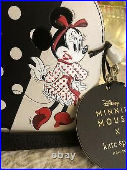KATE SPADE x DISNEY Minnie Mouse Small Dome Polka Dot Crossbody Bag NWT LTD Ed