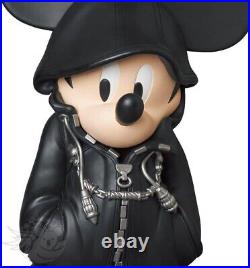KING MICKEY MOUSE STATUE H350mm Figure Black Plastic Medicom Toy Disney Items