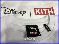 KITH x DISNEY Mickey Mouse 90S Classic Logo Tee 90th Anniversary MEDIUM White