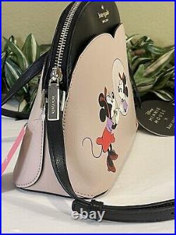 Kate Spade Minnie Mouse Disney Dome Crossbody Bag Messenger Shoulder Leather