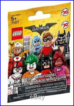LEGO 71017 The Batman Movie CASE 60 MINIFIGURES PACKS PACK SEALED BROWN BOX