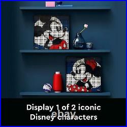 LEGO Art Disneys Mickey Mouse Poster Canvas Set 31202 /2658 PCS Age 18+