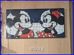 LEGO Art Two Sets of 31202 to Create Disney's Mickey & Minnie Mouse