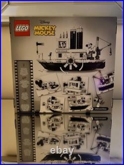 LEGO Disney 21317 Mickey Mouse Steamboat Willie Brand New Sealed Retired Set
