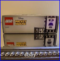 LEGO Disney 21317 Mickey Mouse Steamboat Willie Brand New Sealed Retired Set