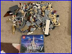 LEGO Disney Princess The Disney Castle (71040) with a lot of lego minifigures