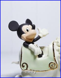 LENOX Disney Mickey Mouse Soaring with Dumbo Handcrafted Porcelain Figurine