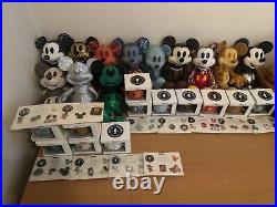 LIMITED MICKEY MEMORIES 85TH COLLECTION, PLUSH, PINS, MUGS(all 12. Include Jan)
