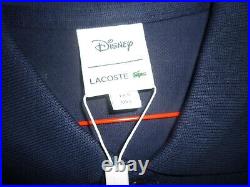 Lacoste Disney Mickey Mouse Tennis Rare Polo Shirt New Size 5 Large