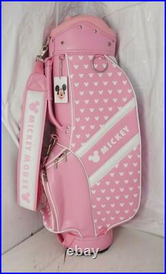Ladies 6 Division Disney Mickey Mouse Tour Cart Golf Clubs Bag + 3 Head Covers
