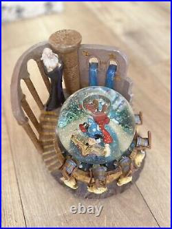 Large Disney Mickey Mouse Fantasia Snow Globe DisneyWorld Collectible Rare