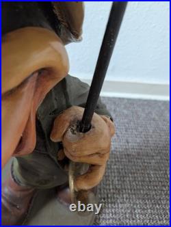 Large Mickey Mouse Umbrella Safari Statue Disney Vintage