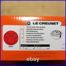 Le Creuset Disney Mickey Mouse 90th Anniversary 18cm Cherry Cocotte Ronde
