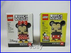Lego Brickheadz New Disney 41625 And 41626 Minnie And Mickey Mouse Free Shipping